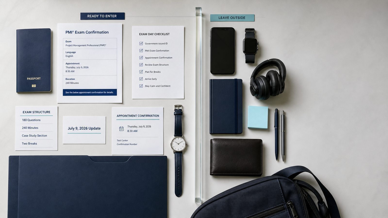 PMP Exam Day Checklist 2026: What to Bring & Expect