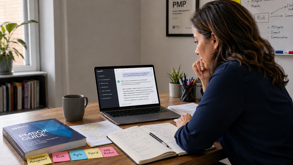 Best ChatGPT Prompts for PMP Exam Prep 2026: Study Smarter with AI